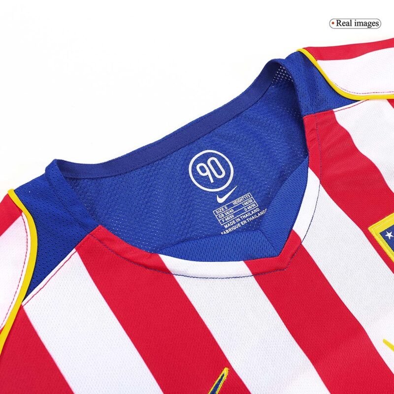 Camisola de Futebol Vintage Atlético de Madrid Home 2004/05