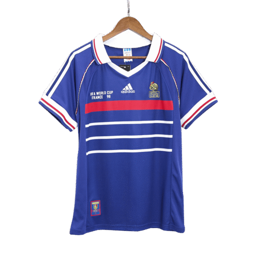 Vintage Soccer Jersey France Home 1998