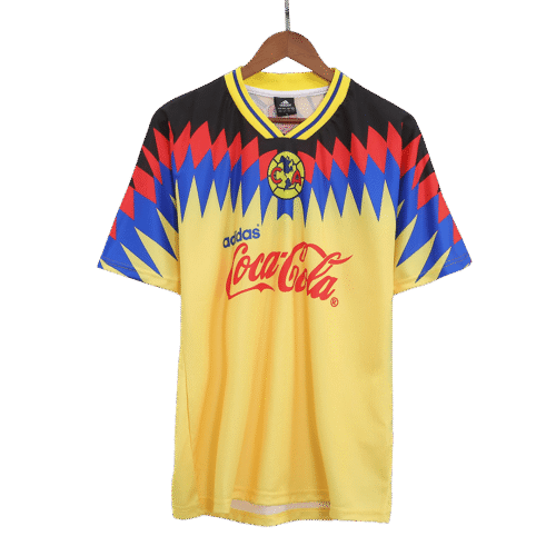 Vintage Soccer Jerseys Club America Home Jersey Shirts 1995