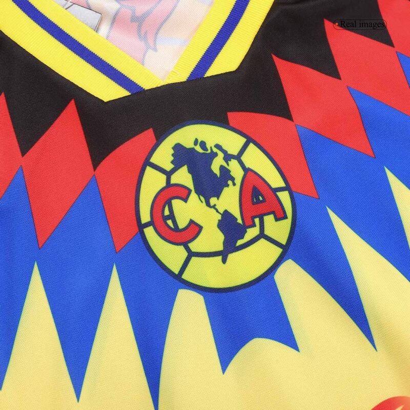 Vintage Soccer Jerseys Club America Home Jersey Shirts 1995