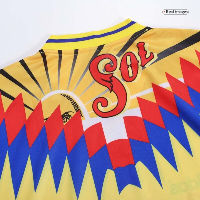 Vintage Soccer Jerseys Club America Home Jersey Shirts 1995