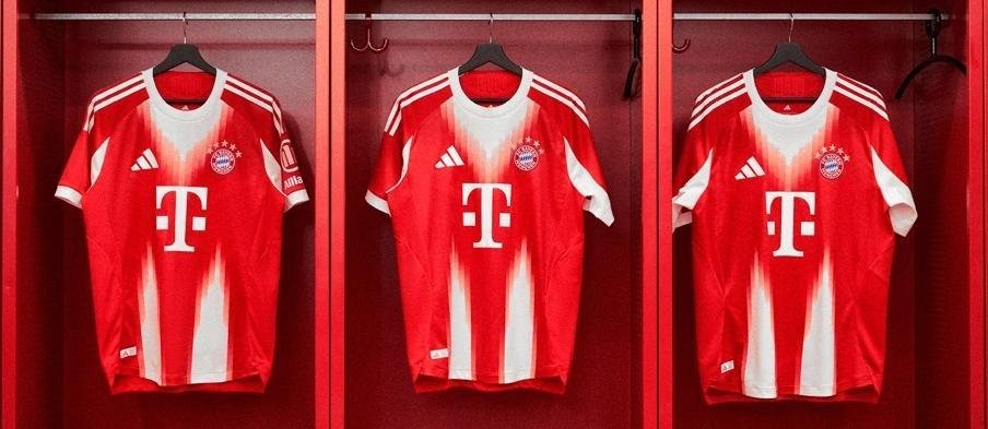fc bayern home kit 25/26
