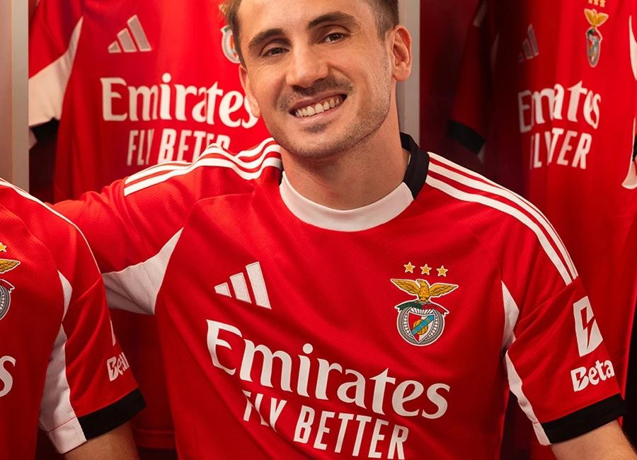 benfica home kit 25/26