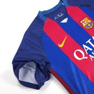 Camiseta de fútbol vintage Barcelona Home 2016/17