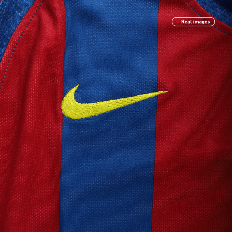Vintage Soccer Jersey MESSI #30 Barcelona Home 2005/06 - UCL Final
