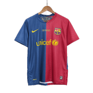 Camiseta fútbol vintage MESSI #10 Barcelona Home 2008/09 - UCL
