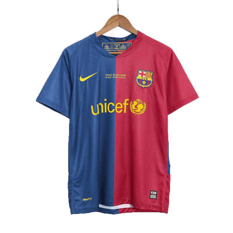 Camiseta fútbol vintage MESSI #10 Barcelona Home 2008/09 - UCL