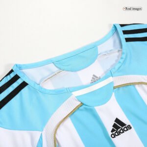 Vintage Soccer Jersey MESSI #19 Argentina Home 2006