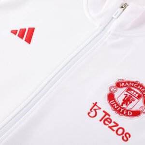 Manchester United Trainingsanzug 2023/24 Weiß
