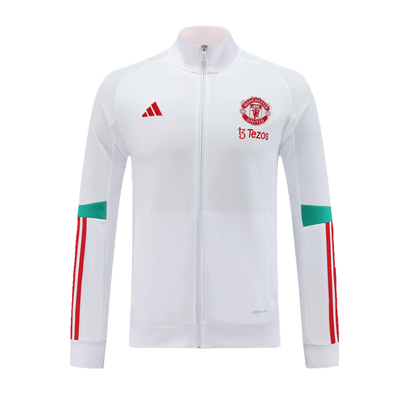 Manchester United Trainingsanzug 2023/24 Weiß