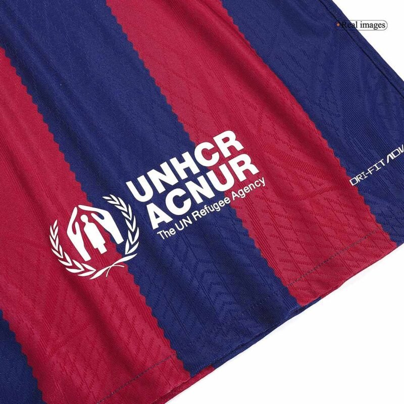 F. DE JONG #21 Barcelona Home Authentic Jersey 2023/24