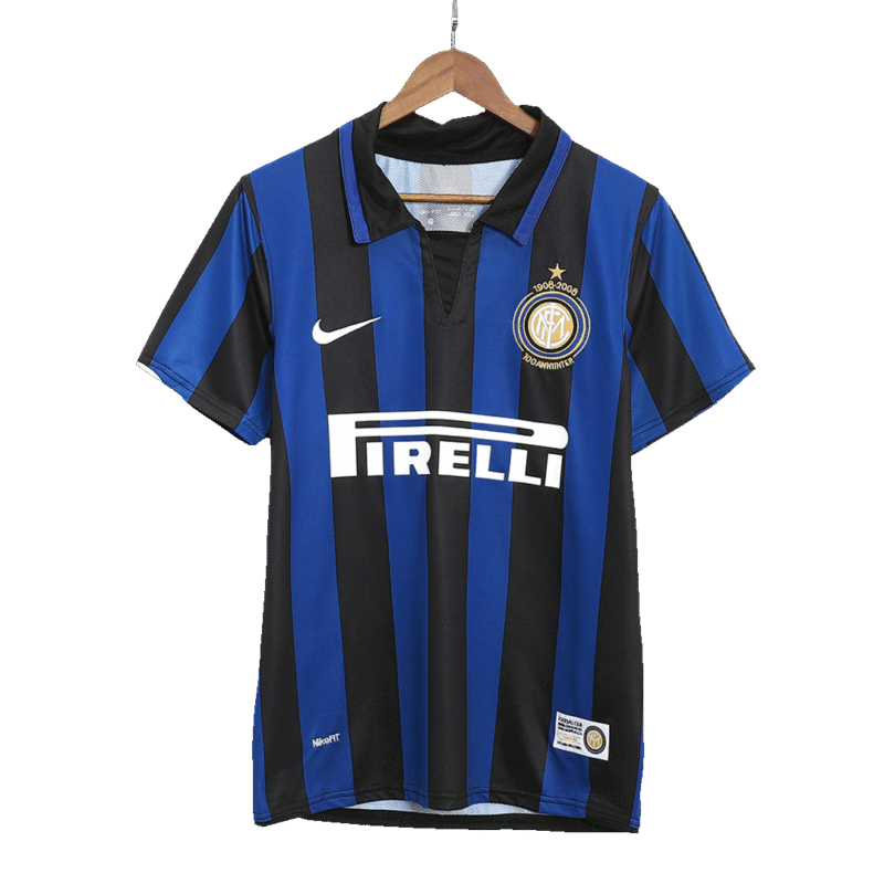Camisola de Futebol Vintage Inter de Milão Home 2007/08