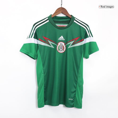 Vintage Soccer Jersey Mexico Home 2014