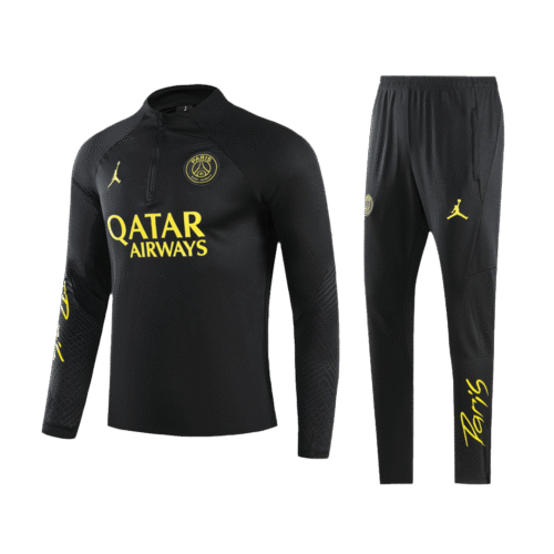 Tracksuit PSG 1/4 Zip 2023/24 Kids Noir
