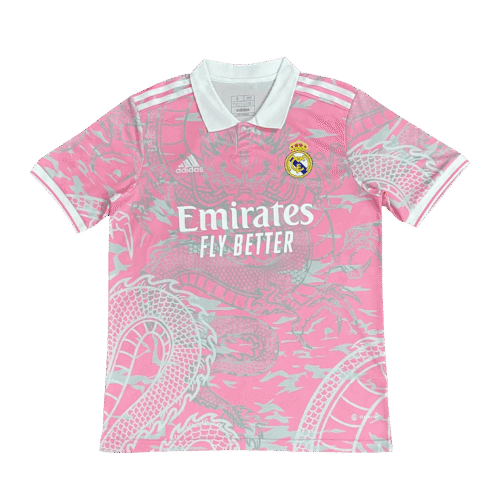 Real Madrid x Chinese Dragon Soccer Jersey 2023/24 （pink）