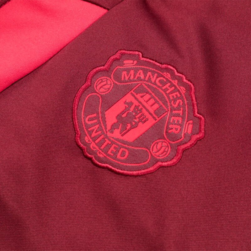 Manchester United 1/4 Zip Tracksuit 2023/24 Rouge