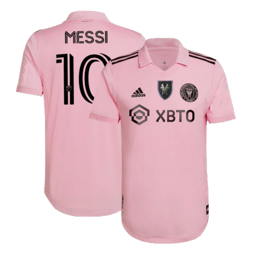 MESSI #10 Inter Miami CF "Messi GOAT" Home Authentic Soccer Jersey 2023