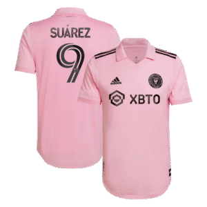 SUÁREZ #9 Inter Miami CF Home Authentic Soccer Jersey 2022