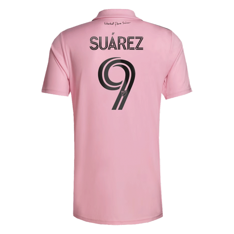 SUÁREZ #9 Inter Miami CF Home Soccer Jersey 2022