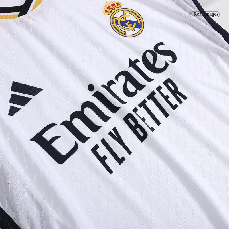CAMPEONES #13 Real Madrid Campeones Supercopa Home Authentic Soccer Jersey 2023/24