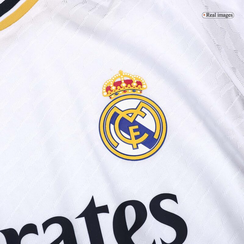 CAMPEONES #13 Real Madrid Campeones Supercopa Home Authentic Soccer Jersey 2023/24