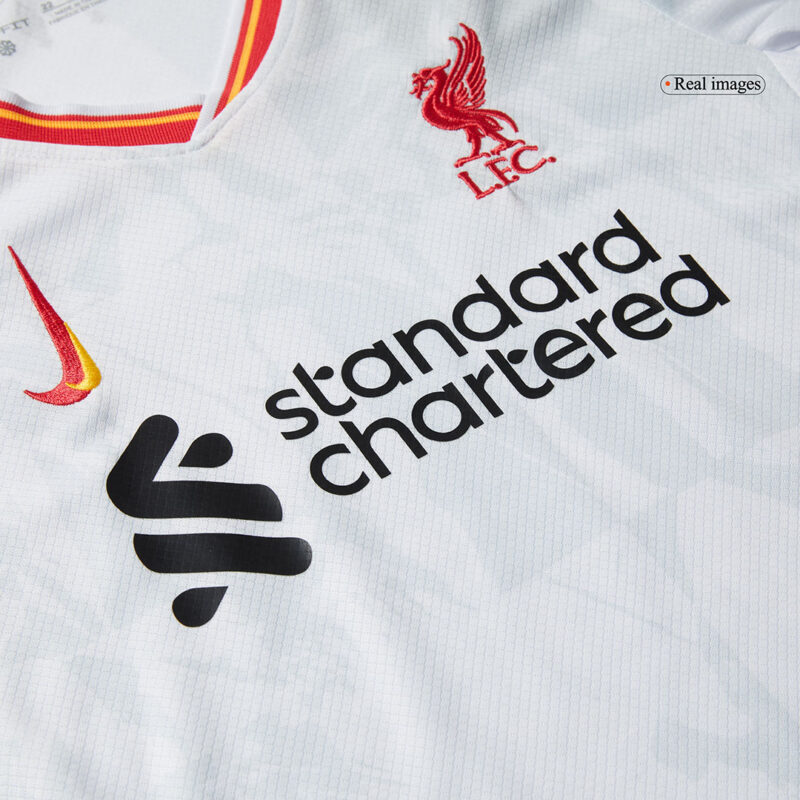 Kit de camisolas de futebol para crianças do Liverpool Third Away 2024/25