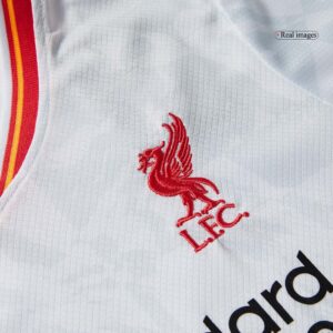 Kit de camisolas de futebol para crianças do Liverpool Third Away 2024/25