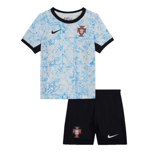 Portugal Away Kids Soccer Jerseys Kit EURO 2024