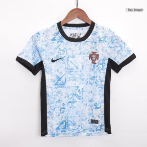 Portugal Away Kids Soccer Jerseys Kit EURO 2024