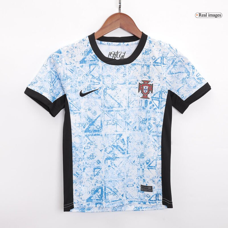 Portugal Away Kids Soccer Jerseys Kit EURO 2024