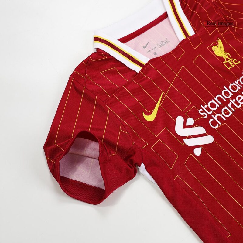 Liverpool Home Kids Soccer Jerseys Kit 2024/25
