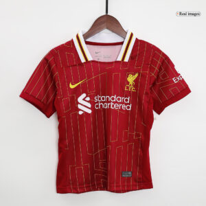 Liverpool Home Kids Soccer Jerseys Kit 2024/25