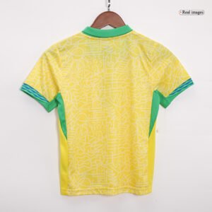 Brasil Home Kids Soccer Jerseys Kit Copa America 2024