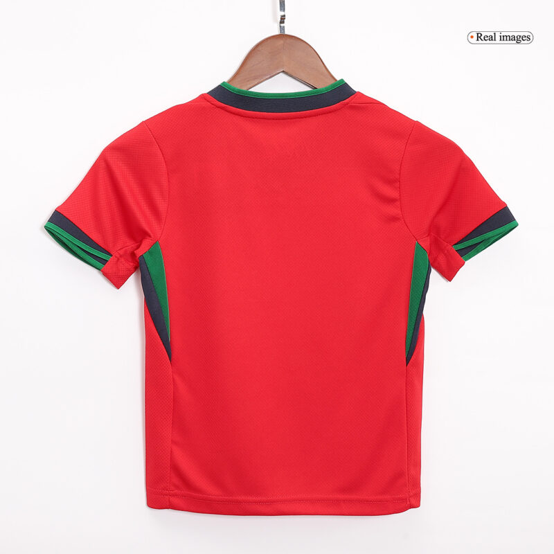 Portugal Home Kids Soccer Jerseys Kit EURO 2024