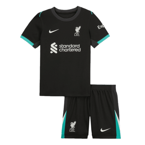 Liverpool Away Kids Soccer Jerseys Kit 2024/25