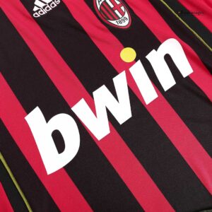 Vintage Soccer Jersey KAKA' #22 AC Milan Home 2006/07