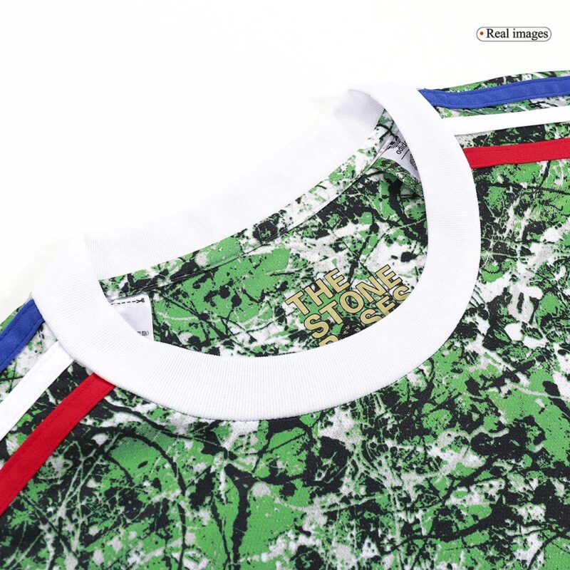 Manchester United X Stone Roses Pre-Match Soccer Jersey 2023/24 Green