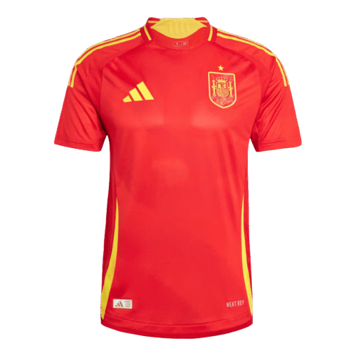 Spain Home Authentic Soccer Jersey EURO 2024