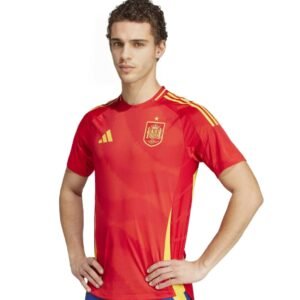 Spain Home Authentic Soccer Jersey EURO 2024