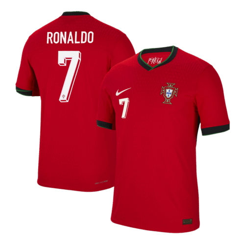 RONALDO #7 Portugal nach Hause authentische Fußballtrikot EURO 2024