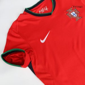 RONALDO #7 Portugal Home Authentic Soccer Jersey EURO 2024