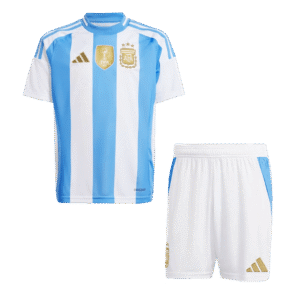 Argentine Home Kids Soccer Jerseys Kit 2024