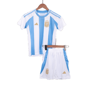Argentine Home Kids Soccer Jerseys Kit 2024