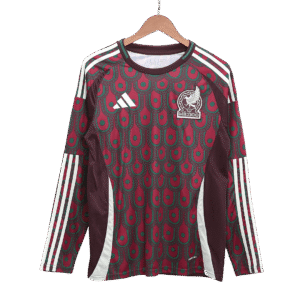 Mexico Home Long Sleeve Soccer Jersey Copa America 2024