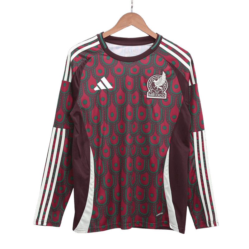 Mexico Home Long Sleeve Soccer Jersey Copa America 2024
