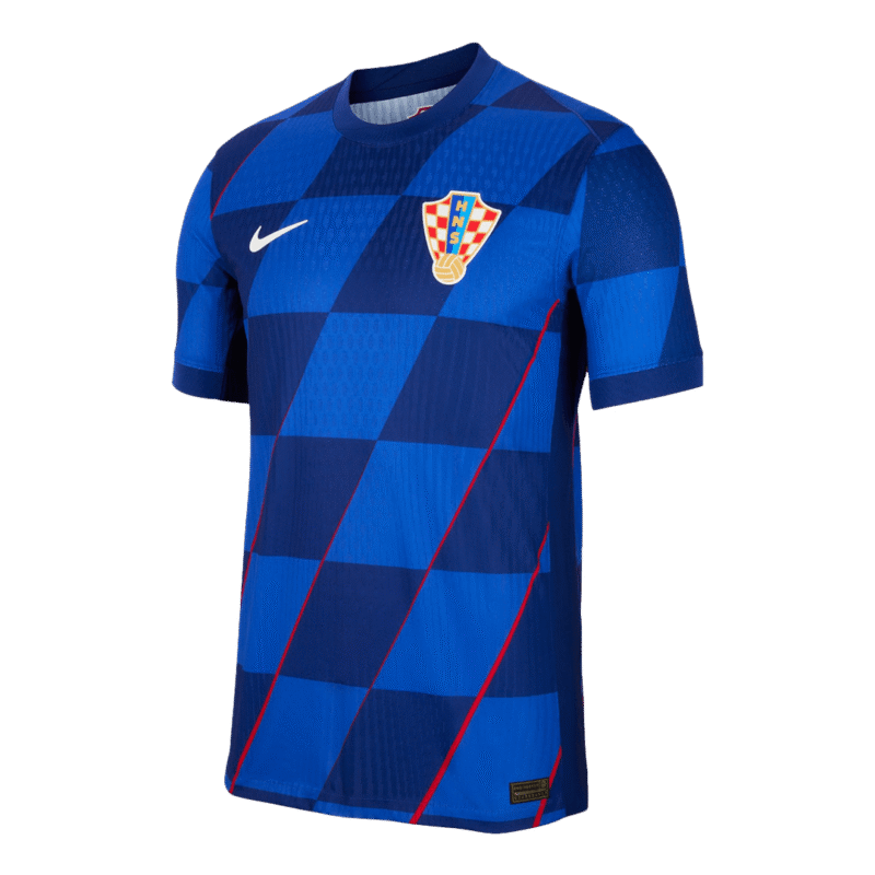 Croatie Away Authentic Soccer Jersey EURO 2024