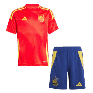 Spain Home Kids Soccer Jerseys Kit EURO 2024