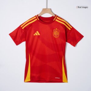 Spain Home Kids Soccer Jerseys Kit EURO 2024