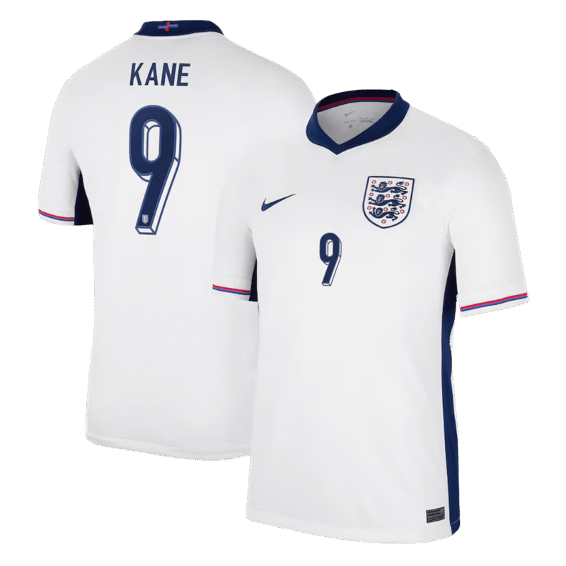 KANE #9 England Home Soccer Jersey EURO 2024