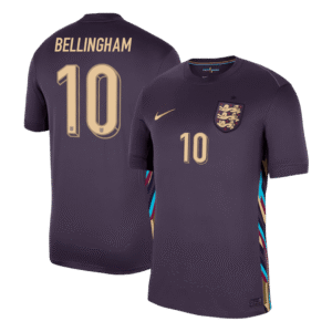 BELLINGHAM #10 England Away Soccer Jersey 2024